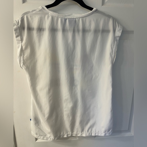 Adidas Women's White Tee with Multicolor Trefoil - Picture 2 of 5